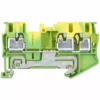 Siemens 8WH60030CF07 Borne De Passage 5.2 Mm Enfichable Vert, Jaune 1 Pc(s)