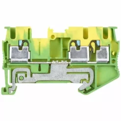 Siemens 8WH60030CF07 Borne De Passage 5.2 Mm Enfichable Vert, Jaune 1 Pc(s)