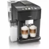 SIEMENS EQ.500 Machine A Café 1500W -Carafe A Lait 0,7L Intégrée-9 Programmes-3 Temp.-Réservoir Eau 1,7L - IAroma - Noir Laq
