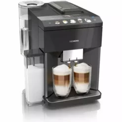 SIEMENS EQ.500 Machine A Café 1500W -Carafe A Lait 0,7L Intégrée-9 Programmes-3 Temp.-Réservoir Eau 1,7L - IAroma - Noir Laq