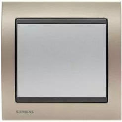 Va Et Vient Silver Delta Iris + Plaque Métal Champagne - SIEMENS - SIEMENS