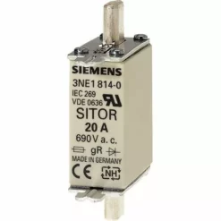 Siemens 3NE18150 Cartouche-fusible Taille Du Fusible = 0 25 A 690 V 1 Pc(s)